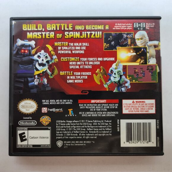 Lego NinjaGo Battles for Nintendo DS - Picture 3 of 7